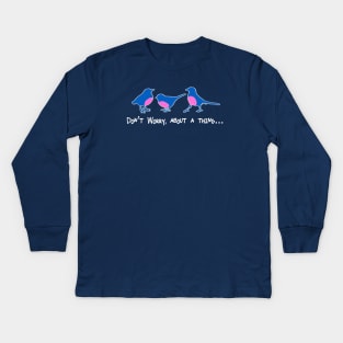 Three Little Birds Kids Long Sleeve T-Shirt